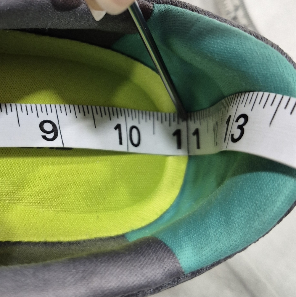 Skechers Hyped Lightweight Sneakers women's 11 gray tiel slip on bungee laces - Picture 11 of 11
